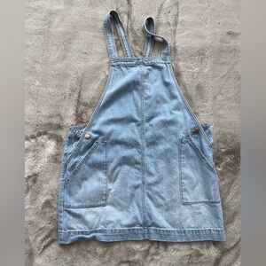 Universal Thread Overall Mini Dress Womens
Small Denim Cotton Pockets